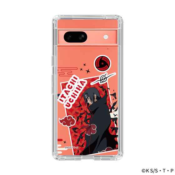 スリムプロテクションケース［ NARUTO -ナルト- 疾風伝 - ステッカー - うちはイタチ ］