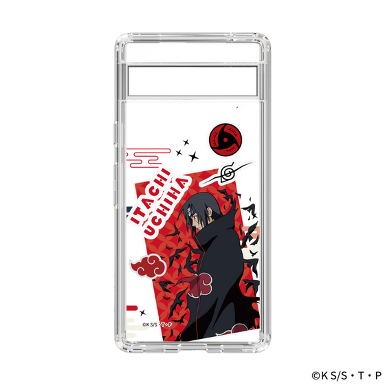 スリムプロテクションケース［ NARUTO -ナルト- 疾風伝 - ステッカー - うちはイタチ ］