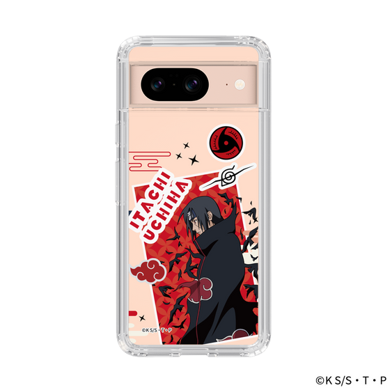 スリムプロテクションケース［ NARUTO-ナルト- 疾風伝 - ステッカー - うちはイタチ ］