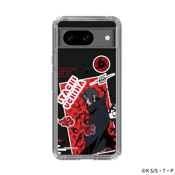 スリムプロテクションケース［ NARUTO -ナルト- 疾風伝 - ステッカー - うちはイタチ ］