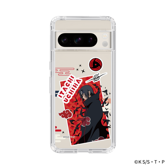 スリムプロテクションケース［ NARUTO-ナルト- 疾風伝 - ステッカー - うちはイタチ ］