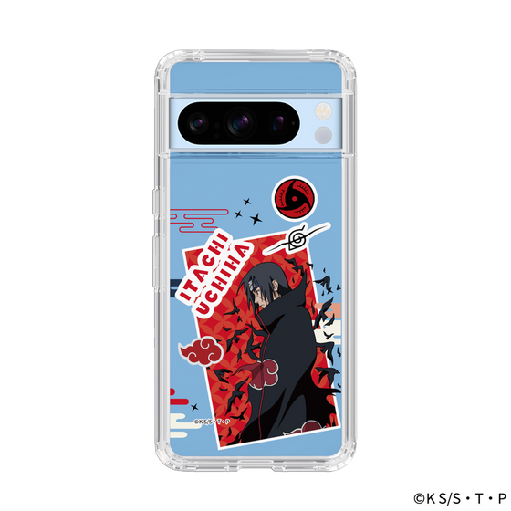 スリムプロテクションケース［ NARUTO -ナルト- 疾風伝 - ステッカー - うちはイタチ ］