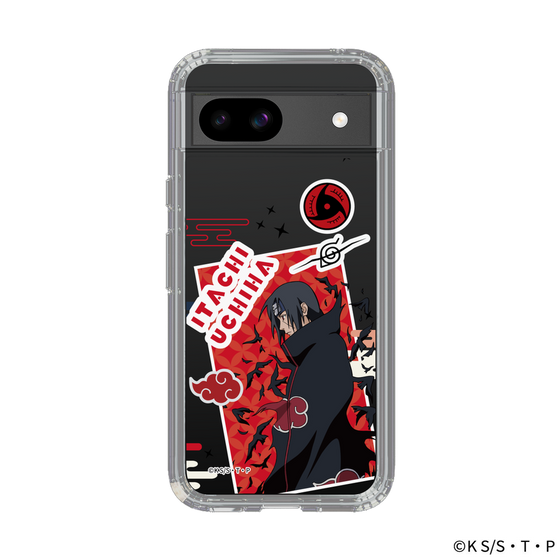 スリムプロテクションケース［ NARUTO -ナルト- 疾風伝 - ステッカー - うちはイタチ ］