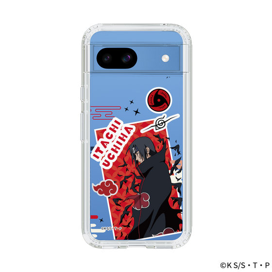 スリムプロテクションケース［ NARUTO -ナルト- 疾風伝 - ステッカー - うちはイタチ ］