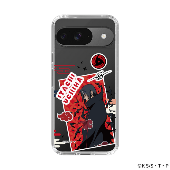 スリムプロテクションケース［ NARUTO -ナルト- 疾風伝 - ステッカー - うちはイタチ ］