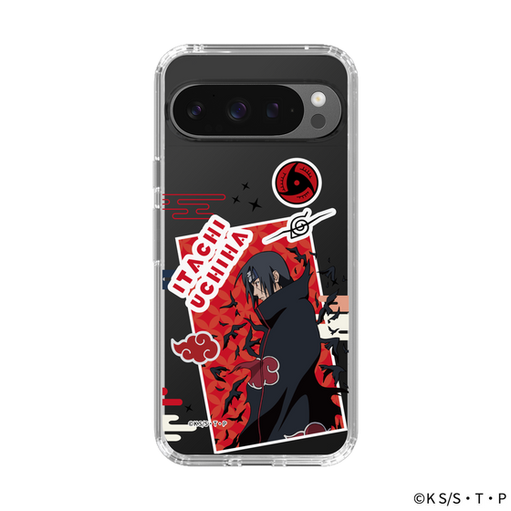 スリムプロテクションケース［ NARUTO -ナルト- 疾風伝 - ステッカー - うちはイタチ ］