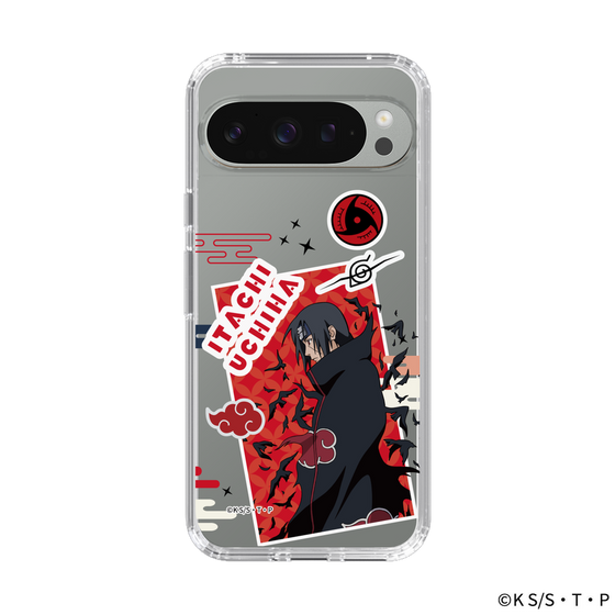 スリムプロテクションケース［ NARUTO -ナルト- 疾風伝 - ステッカー - うちはイタチ ］