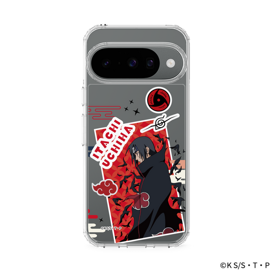 スリムプロテクションケース［ NARUTO -ナルト- 疾風伝 - ステッカー - うちはイタチ ］