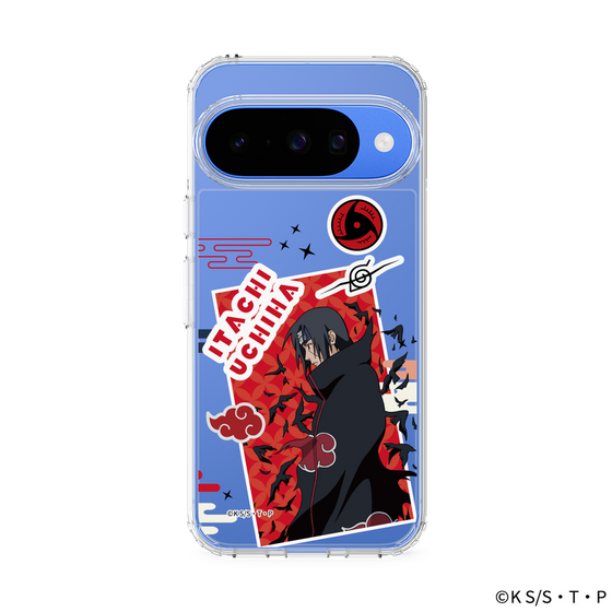 スリムプロテクションケース［ NARUTO -ナルト- 疾風伝 - ステッカー - うちはイタチ ］