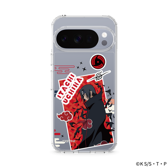 スリムプロテクションケース［ NARUTO -ナルト- 疾風伝 - ステッカー - うちはイタチ ］