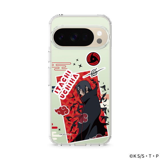 スリムプロテクションケース［ NARUTO -ナルト- 疾風伝 - ステッカー - うちはイタチ ］