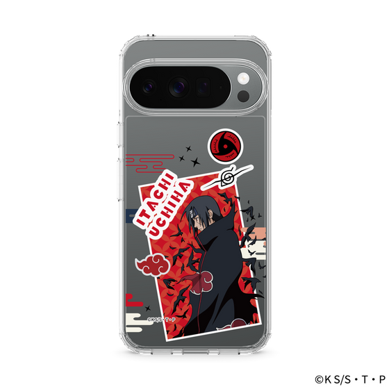 スリムプロテクションケース［ NARUTO -ナルト- 疾風伝 - ステッカー - うちはイタチ ］