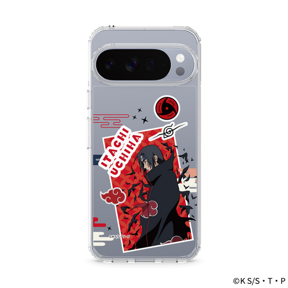 スリムプロテクションケース［ NARUTO -ナルト- 疾風伝 - ステッカー - うちはイタチ ］