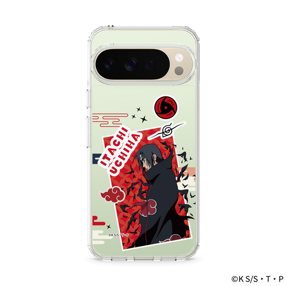 スリムプロテクションケース［ NARUTO -ナルト- 疾風伝 - ステッカー - うちはイタチ ］