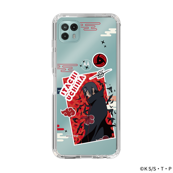 スリムプロテクションケース［ NARUTO-ナルト- 疾風伝 - ステッカー - うちはイタチ ］