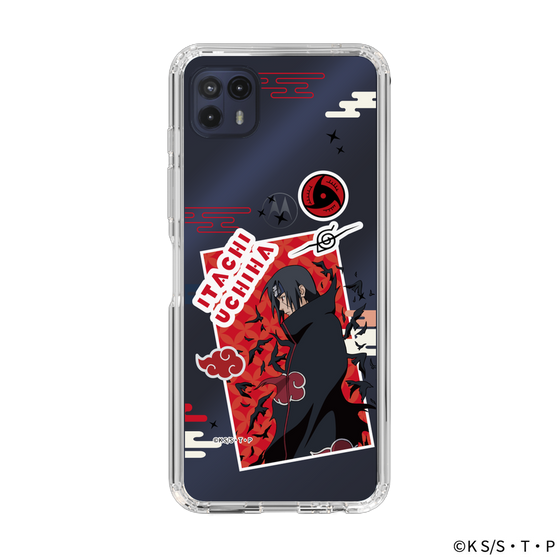 スリムプロテクションケース［ NARUTO -ナルト- 疾風伝 - ステッカー - うちはイタチ ］