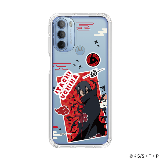 スリムプロテクションケース［ NARUTO-ナルト- 疾風伝 - ステッカー - うちはイタチ ］