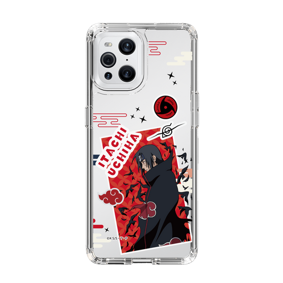 スリムプロテクションケース［ NARUTO -ナルト- 疾風伝 - ステッカー - うちはイタチ ］