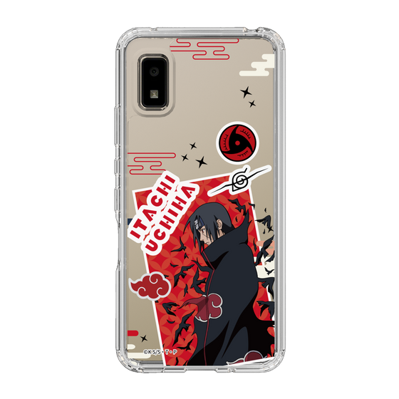 スリムプロテクションケース［ NARUTO -ナルト- 疾風伝 - ステッカー - うちはイタチ ］