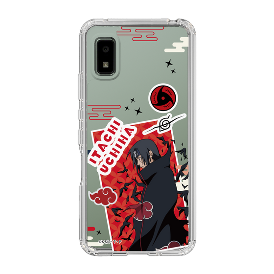 スリムプロテクションケース［ NARUTO -ナルト- 疾風伝 - ステッカー - うちはイタチ ］