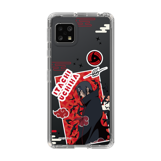 スリムプロテクションケース［ NARUTO -ナルト- 疾風伝 - ステッカー - うちはイタチ ］