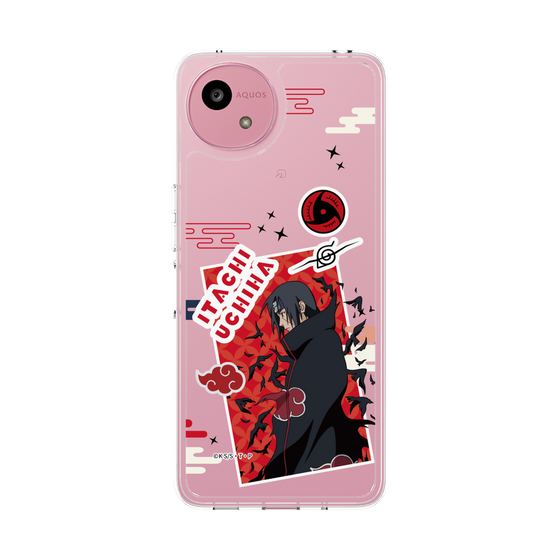 スリムプロテクションケース［ NARUTO -ナルト- 疾風伝 - ステッカー - うちはイタチ ］