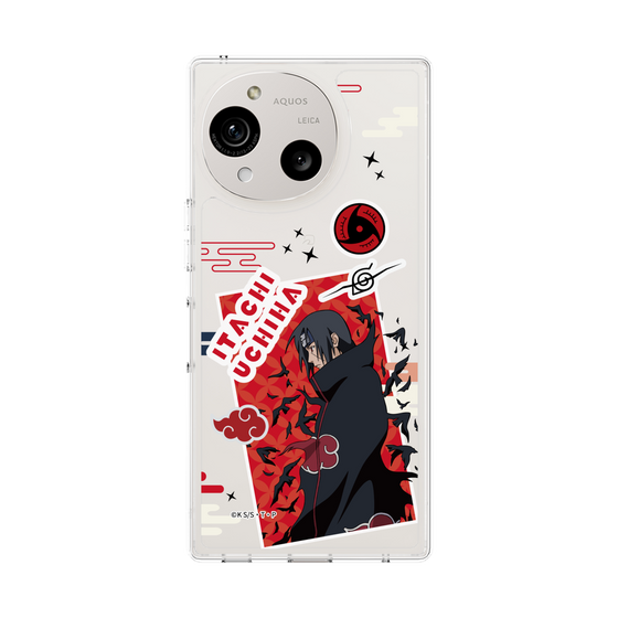 スリムプロテクションケース［ NARUTO-ナルト- 疾風伝 - ステッカー - うちはイタチ ］