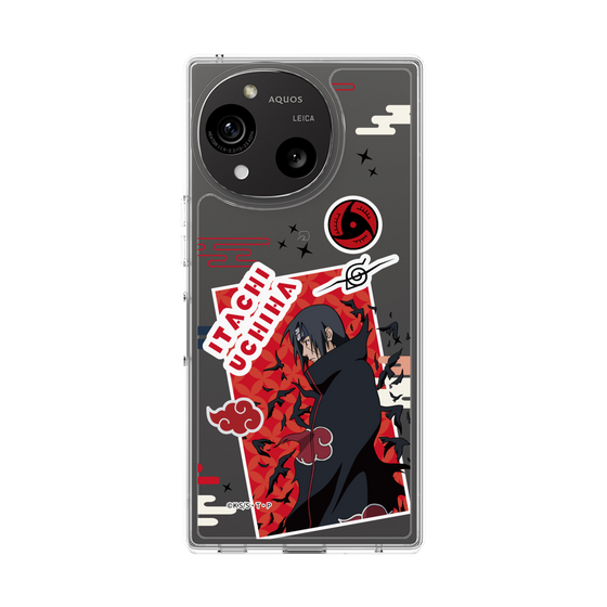 スリムプロテクションケース［ NARUTO -ナルト- 疾風伝 - ステッカー - うちはイタチ ］