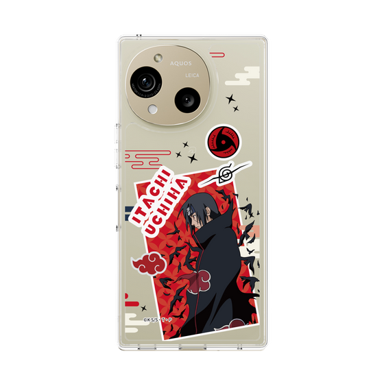 スリムプロテクションケース［ NARUTO -ナルト- 疾風伝 - ステッカー - うちはイタチ ］