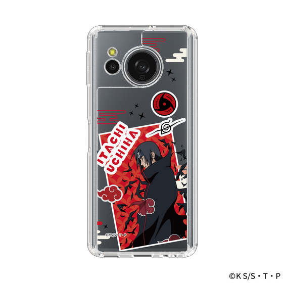 スリムプロテクションケース［ NARUTO-ナルト- 疾風伝 - ステッカー - うちはイタチ ］