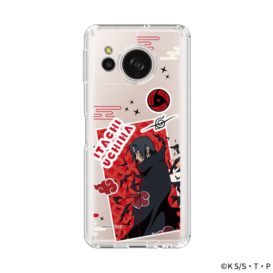 スリムプロテクションケース［ NARUTO -ナルト- 疾風伝 - ステッカー - うちはイタチ ］