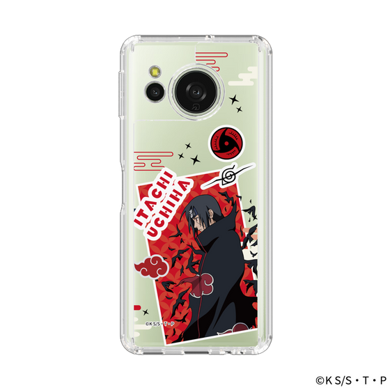 スリムプロテクションケース［ NARUTO -ナルト- 疾風伝 - ステッカー - うちはイタチ ］