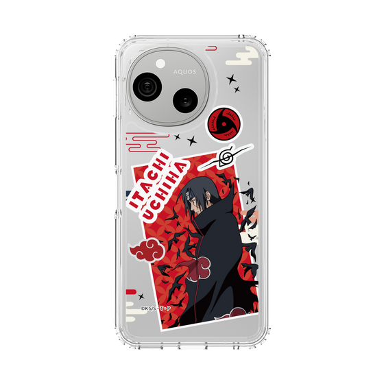 スリムプロテクションケース［ NARUTO -ナルト- 疾風伝 - ステッカー - うちはイタチ ］