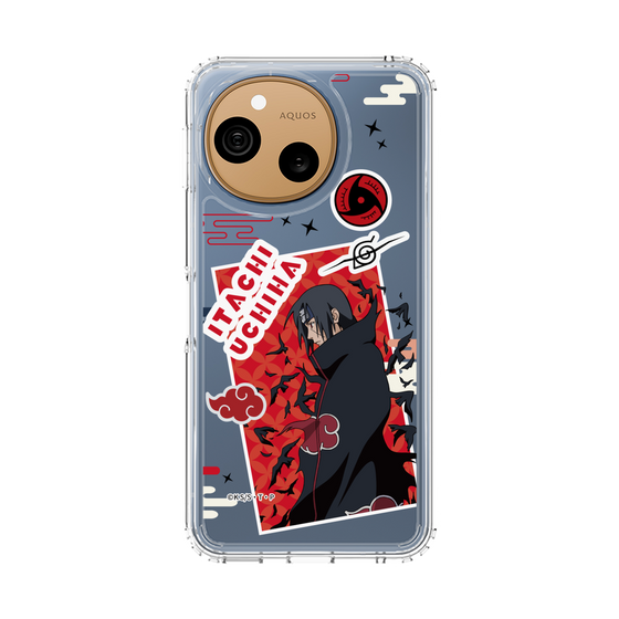 スリムプロテクションケース［ NARUTO -ナルト- 疾風伝 - ステッカー - うちはイタチ ］