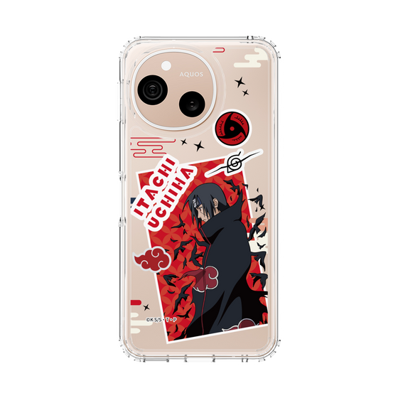 スリムプロテクションケース［ NARUTO -ナルト- 疾風伝 - ステッカー - うちはイタチ ］