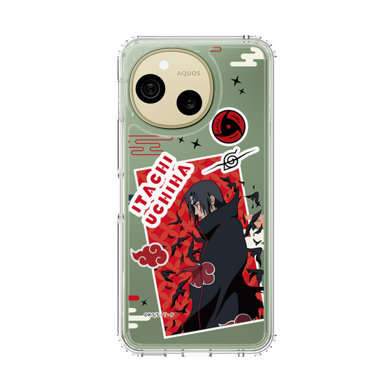 スリムプロテクションケース［ NARUTO -ナルト- 疾風伝 - ステッカー - うちはイタチ ］