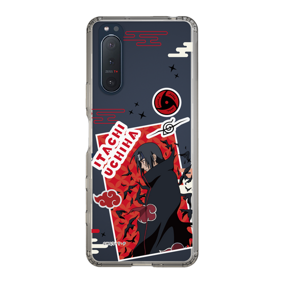 スリムプロテクションケース［ NARUTO -ナルト- 疾風伝 - ステッカー - うちはイタチ ］