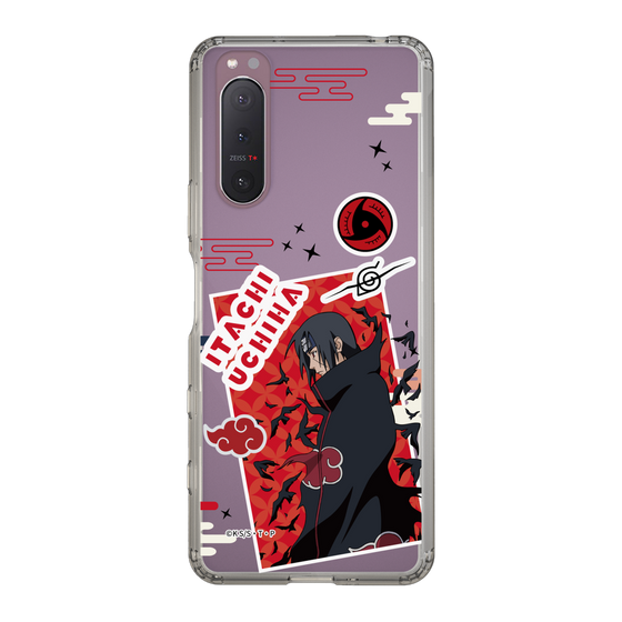 スリムプロテクションケース［ NARUTO -ナルト- 疾風伝 - ステッカー - うちはイタチ ］