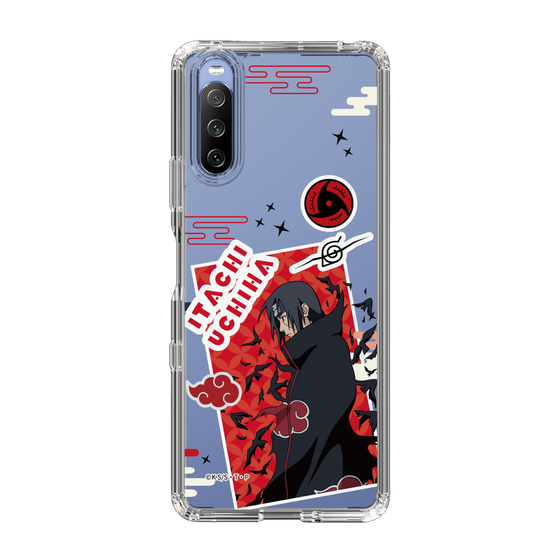 スリムプロテクションケース［ NARUTO -ナルト- 疾風伝 - ステッカー - うちはイタチ ］