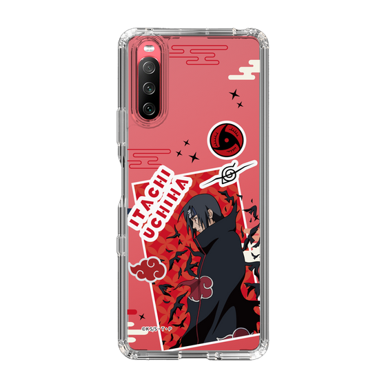 スリムプロテクションケース［ NARUTO -ナルト- 疾風伝 - ステッカー - うちはイタチ ］