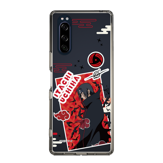 スリムプロテクションケース［ NARUTO -ナルト- 疾風伝 - ステッカー - うちはイタチ ］