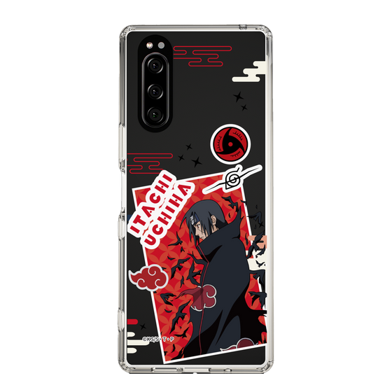 スリムプロテクションケース［ NARUTO -ナルト- 疾風伝 - ステッカー - うちはイタチ ］