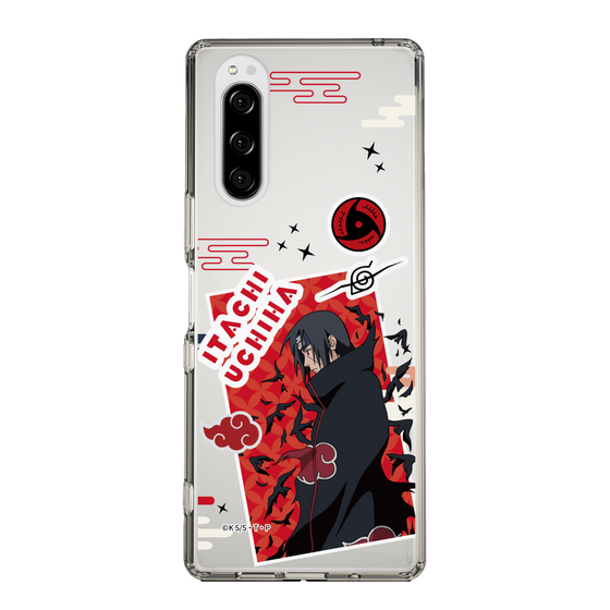 スリムプロテクションケース［ NARUTO -ナルト- 疾風伝 - ステッカー - うちはイタチ ］