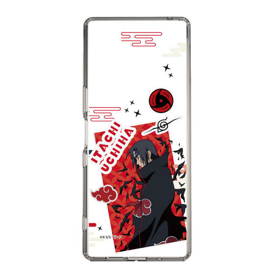 スリムプロテクションケース［ NARUTO -ナルト- 疾風伝 - ステッカー - うちはイタチ ］