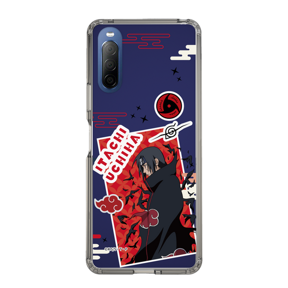 スリムプロテクションケース［ NARUTO -ナルト- 疾風伝 - ステッカー - うちはイタチ ］