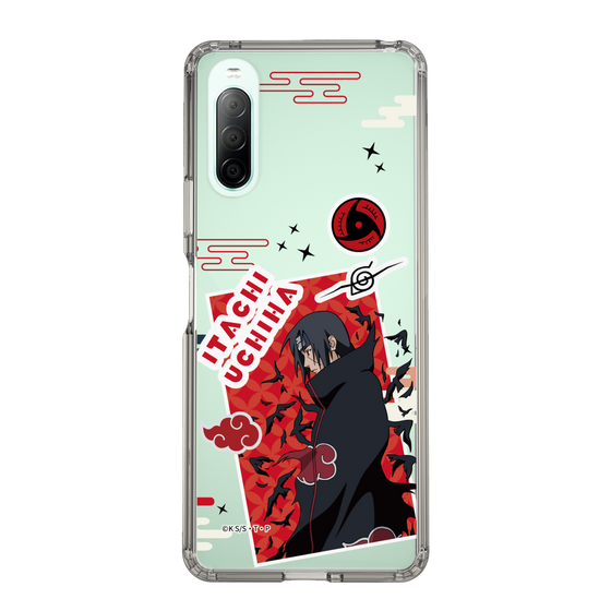 スリムプロテクションケース［ NARUTO -ナルト- 疾風伝 - ステッカー - うちはイタチ ］