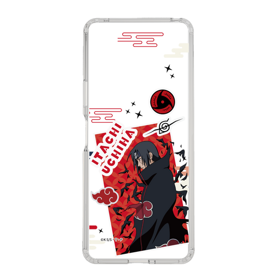 スリムプロテクションケース［ NARUTO -ナルト- 疾風伝 - ステッカー - うちはイタチ ］