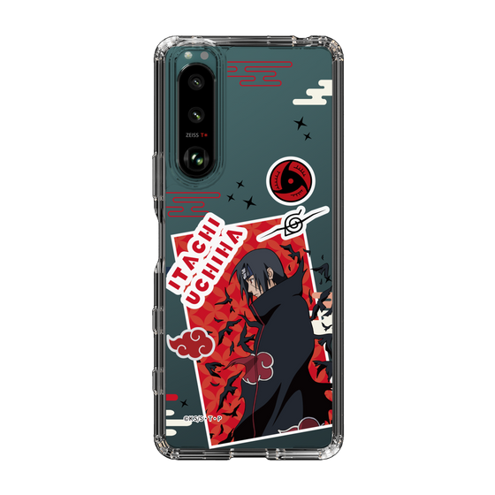 スリムプロテクションケース［ NARUTO -ナルト- 疾風伝 - ステッカー - うちはイタチ ］