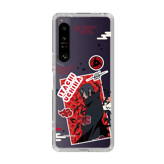 スリムプロテクションケース［ NARUTO -ナルト- 疾風伝 - ステッカー - うちはイタチ ］