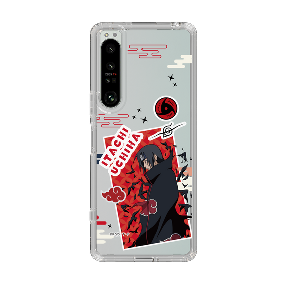 スリムプロテクションケース［ NARUTO -ナルト- 疾風伝 - ステッカー - うちはイタチ ］